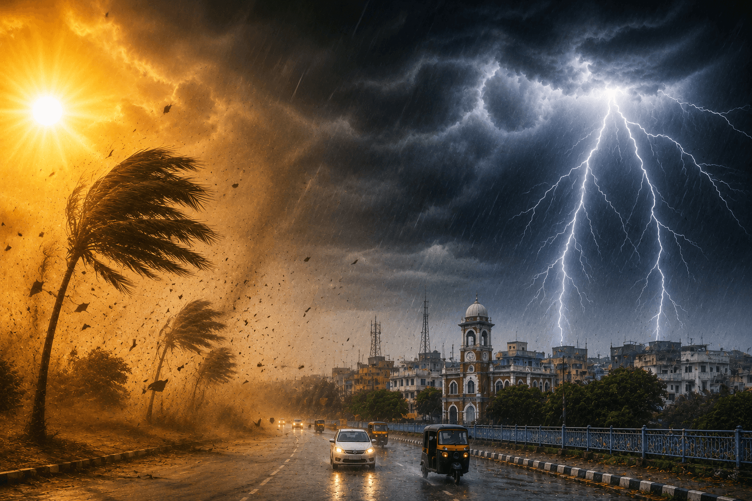 Muzaffarpur Weather Alert: मुजफ्फरपुर में धूलभरी आंधी और आकाशीय बिजली की चेतावनी, चिलचिलाती गर्मी के बीच मौसम विभाग ने दी बड़ी चेतावनी