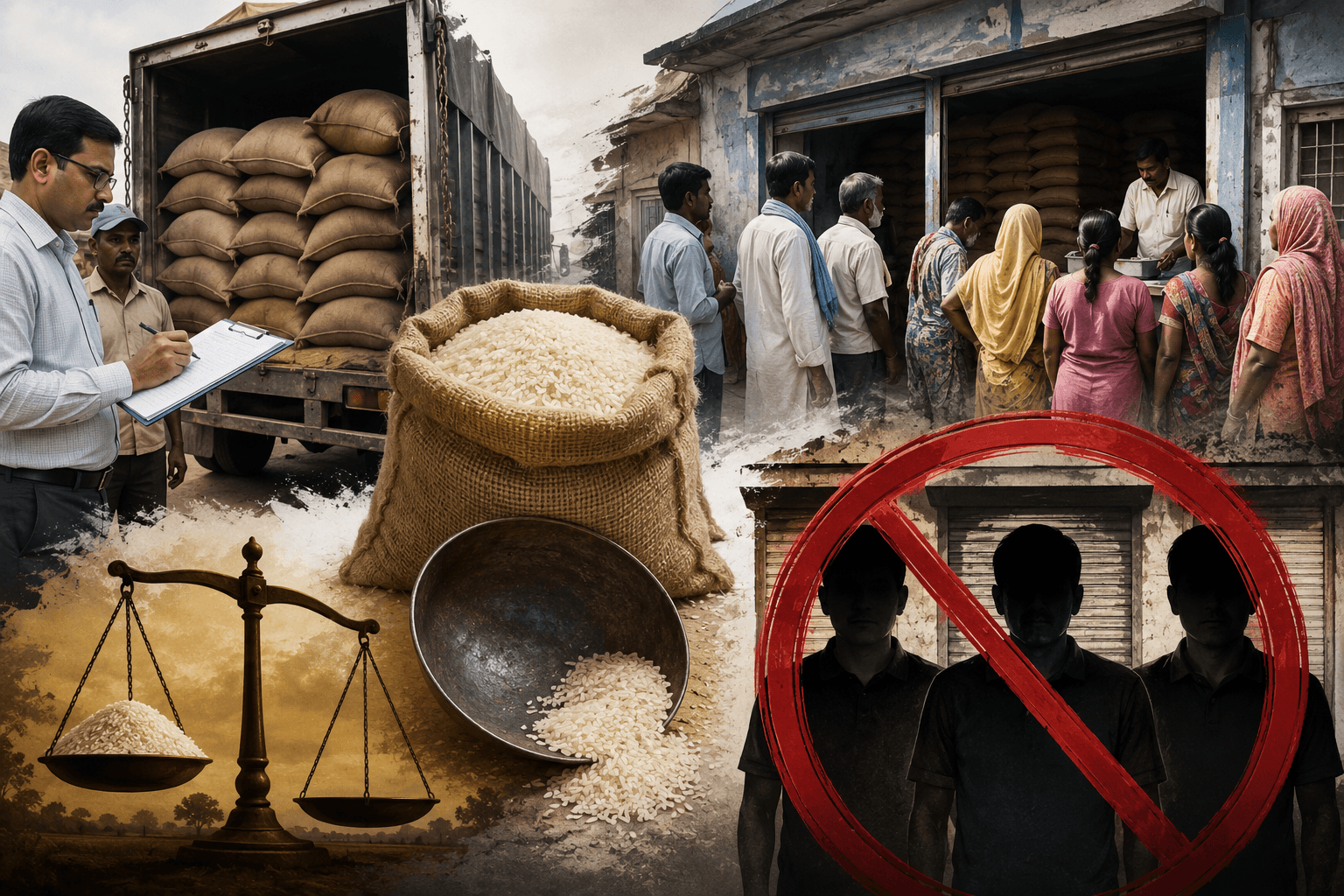Bettiah News: बगहा में सरकारी अनाज की हेराफेरी पर बड़ा एक्शन, 200 क्विंटल खाद्यान्न गायब मिलने पर 3 PDS दुकानदारों को नोटिस