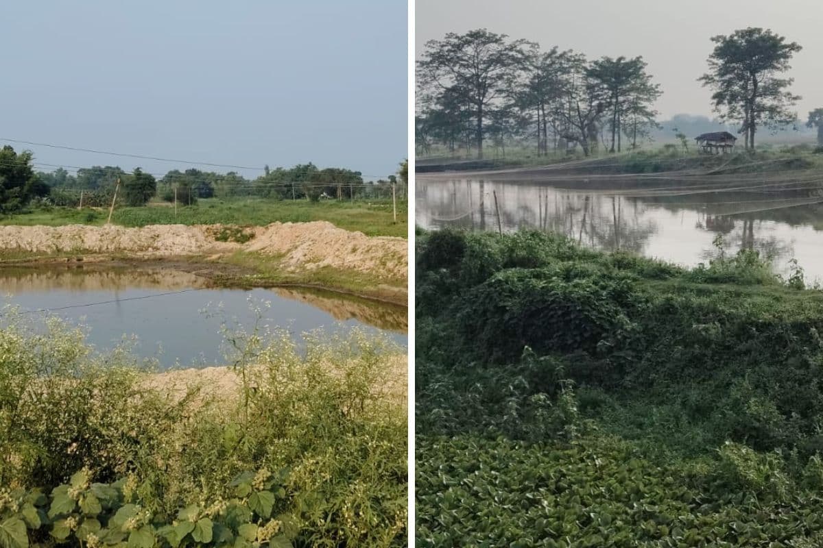 सुपौल में नदी की धारा रोककर बना दिए पोखर, बरसात से पहले बढ़ी बाढ़ की आशंका