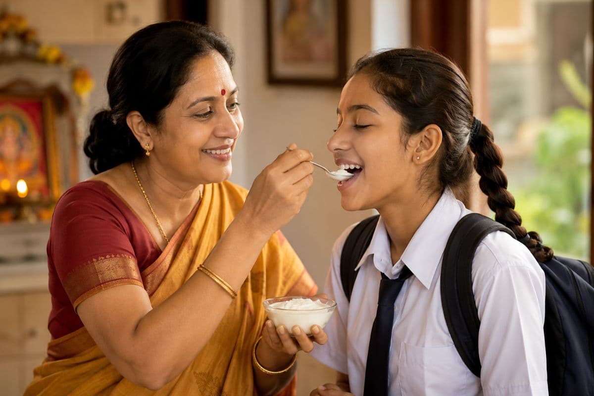 घर से निकलने से पहले दही-शक्कर क्यों खिलाते हैं बड़े-बुजुर्ग? जानिए इसके पीछे की  वजह