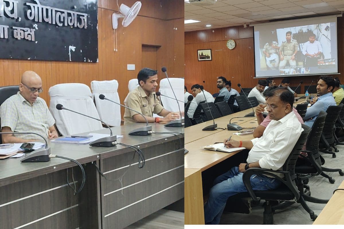 गोपालगंज में मुहर्रम को लेकर प्रशासन अलर्ट, ड्रोन से होगी निगरानी, डीजे पर प्रतिबंध