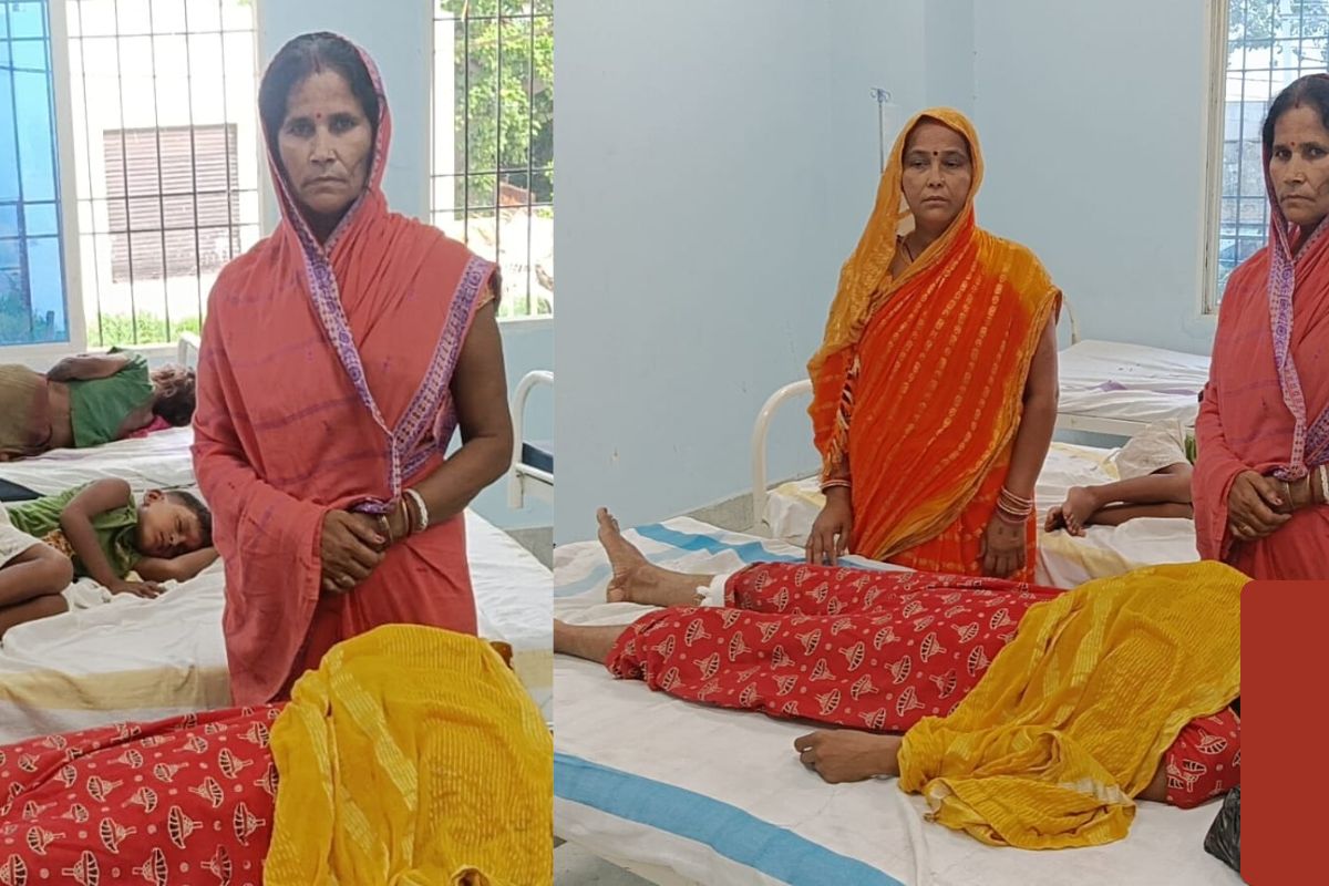 गोपालगंज में शराबी पति की हैवानियत, अवैध संबंध का विरोध करने पर पत्नी पर किया चाकू से जानलेवा हमला