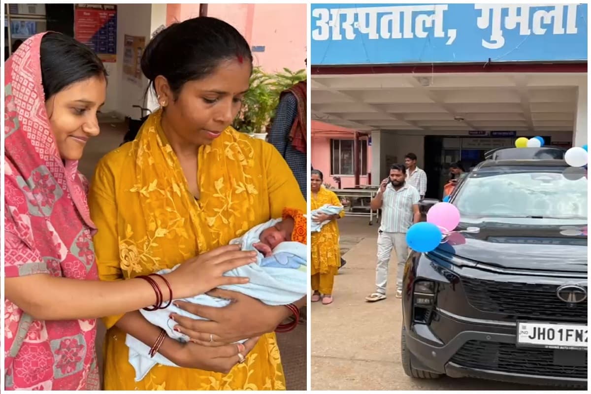 बेटी के जन्म पर परिवार ने ऐसा मनाया उत्सव कि देखते रह गए लोग, सजी-धजी कार से घर पहुंची नन्ही परी