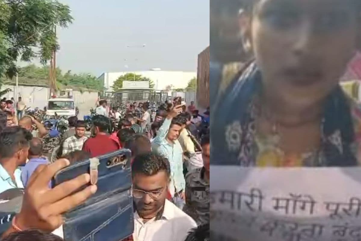 हाजीपुर में सैलरी बढ़ाने की मांग को लेकर Flipkart कर्मियों का हंगामा, NH-22 किया जाम