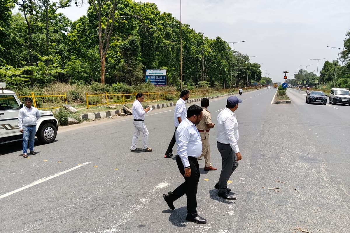 हजारीबाग के डीटीओ ने निर्धारित गति सीमा में गाड़ी चलाने की अपील की, दुर्घटनाओं पर लगेगी लगाम