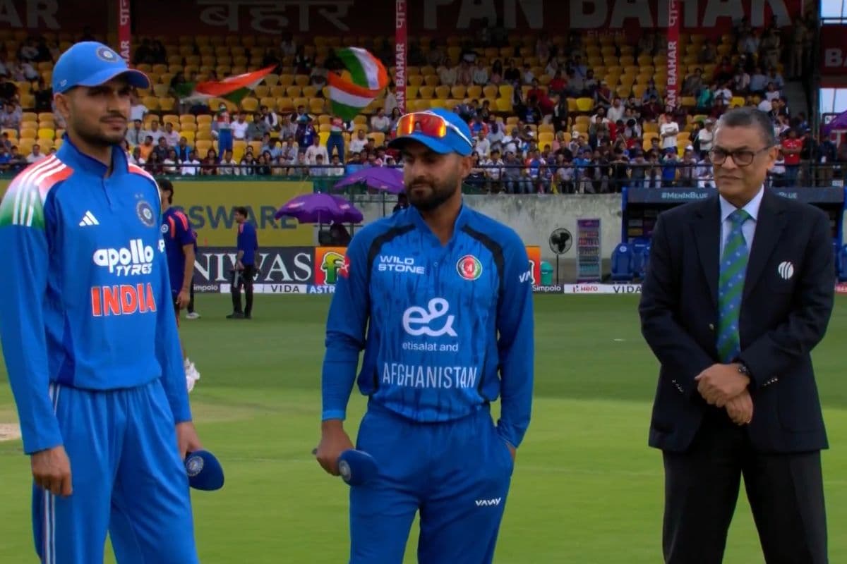 IND vs AFG: भारत ने जीता टॉस, दो खिलाड़ियों का डेब्यू; 25 ओवर का होगा मैच