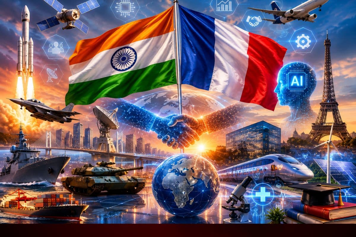 मोदी-मैक्रों मुलाकात: भारत-फ्रांस के बीच 13 बड़े समझौते, AI से लेकर UPI और रक्षा तक हुई डील