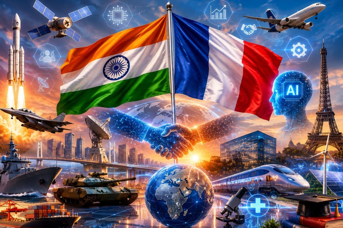 मोदी-मैक्रों मुलाकात: भारत-फ्रांस के बीच 13 बड़े समझौते, AI से लेकर UPI और रक्षा तक हुई डील