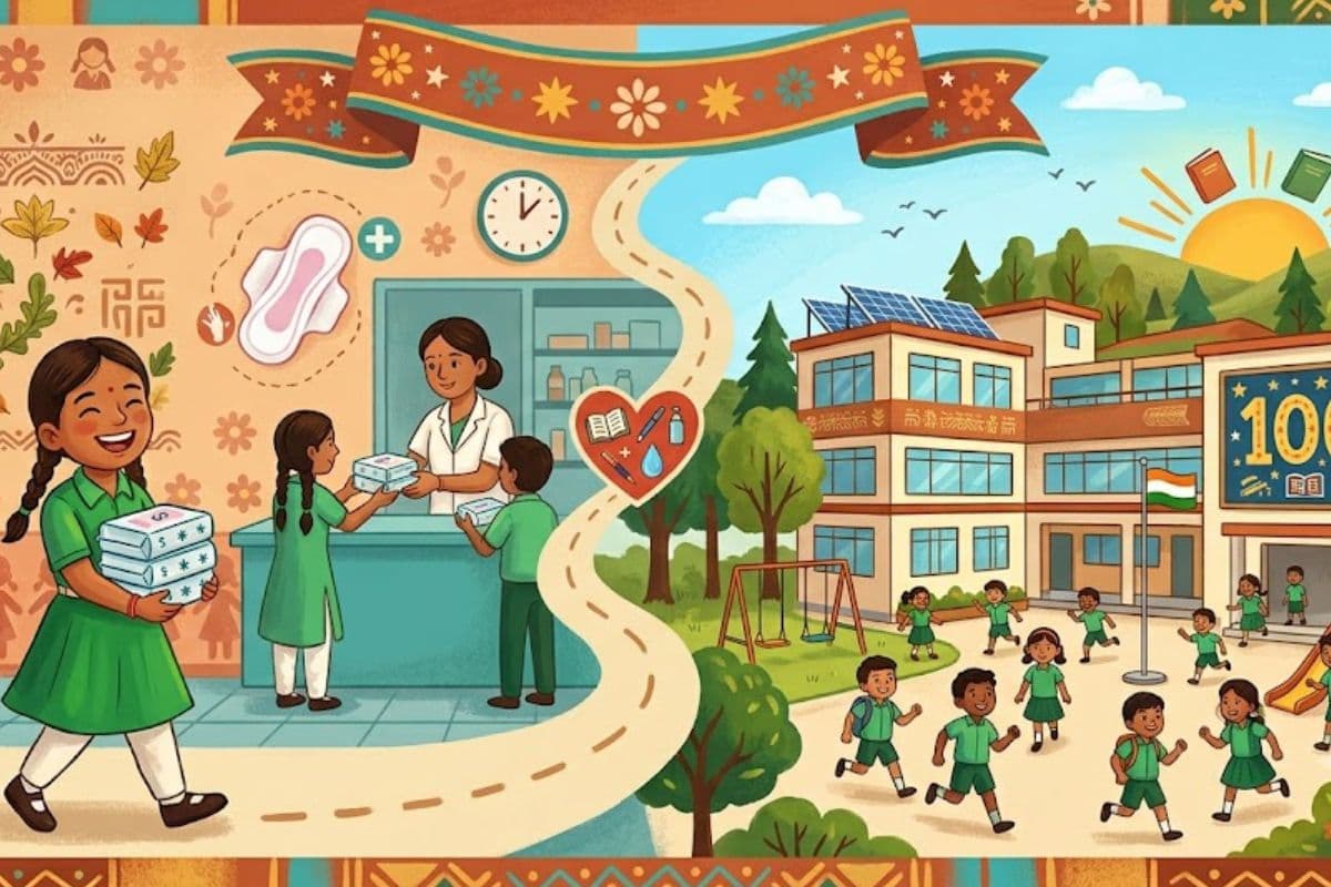 झारखंड में सरकारी स्कूलों की छात्राओं को नवंबर से मिलेगा मुफ्त सेनेटरी पैड, खुलेंगे 100 नए उत्कृष्ट विद्यालय