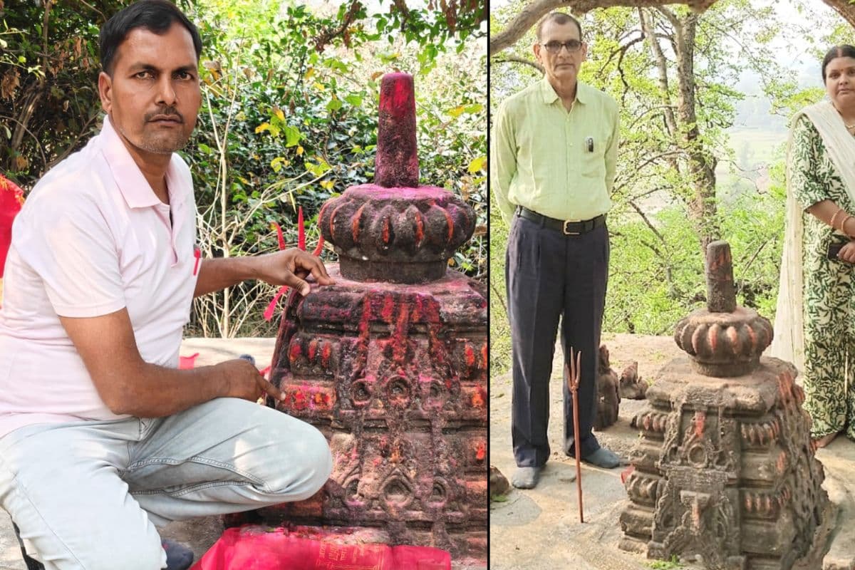 कैमूर के पहाड़ पर मिला 'महाबोधि मंदिर', 2 फीट ऊपर, 25 फीट जमीन में दबे होने का दावा