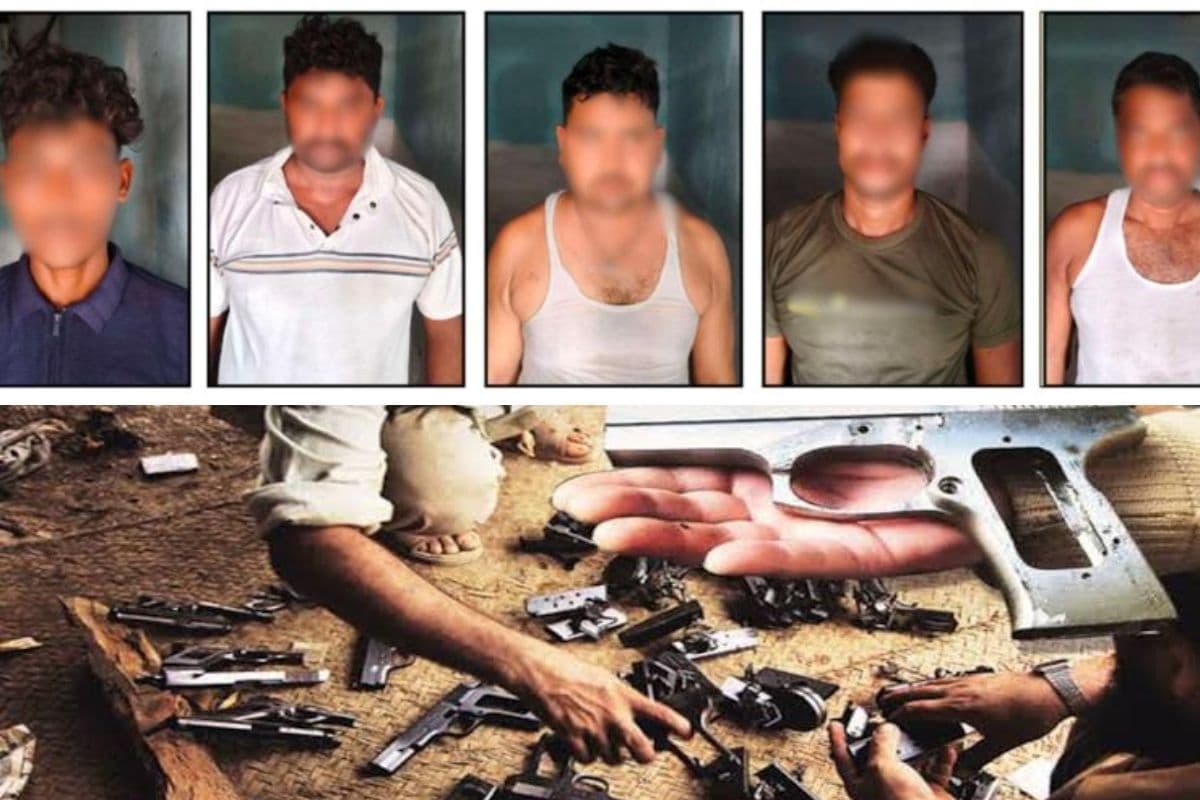 खगड़िया में अवैध मिनीगन फैक्ट्री का भंडाफोड़, STF-पुलिस की छापेमारी में पांच तस्कर गिरफ्तार