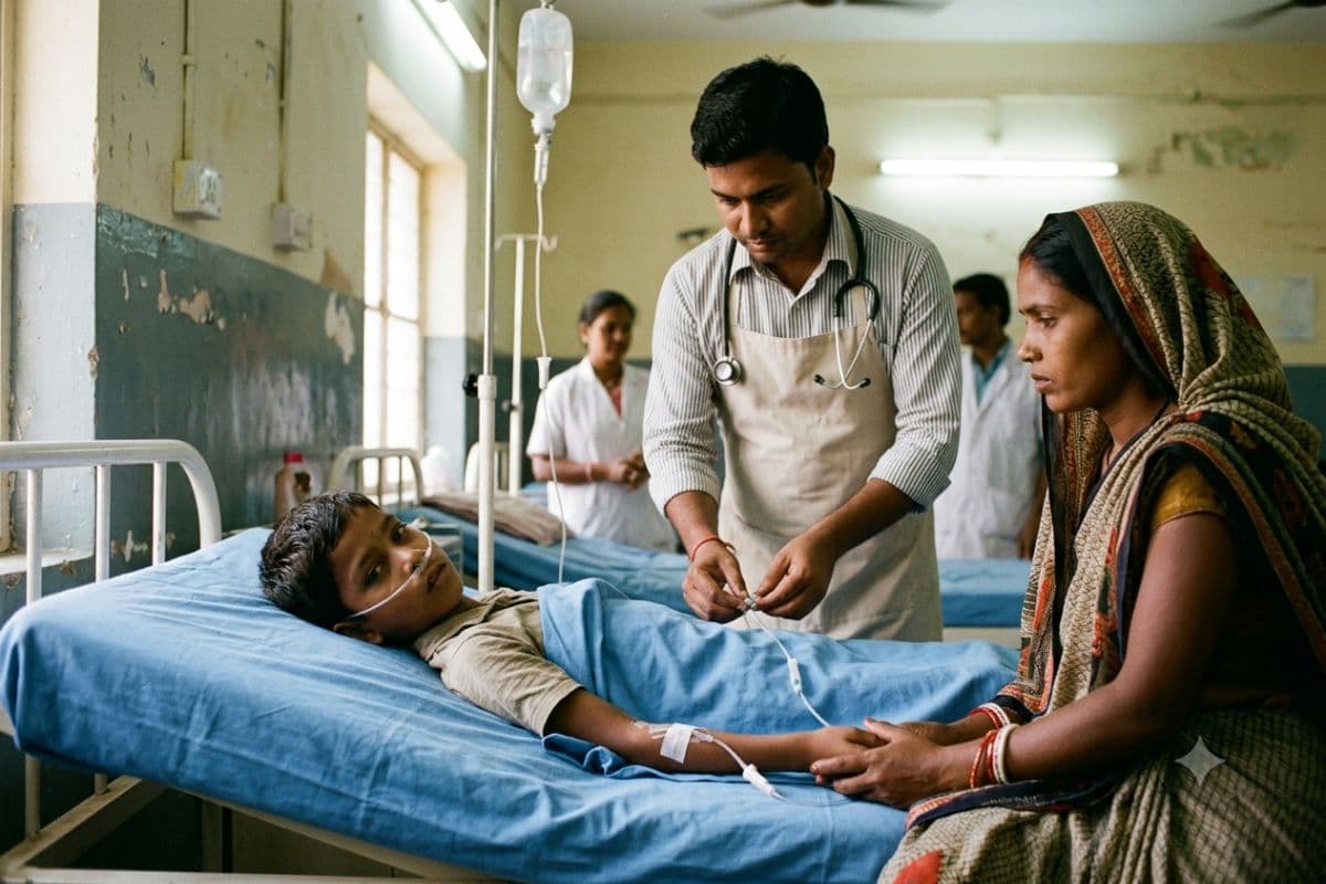 खगड़िया में विषैले सांप के डसने से बिगड़ी बच्चे की हालत, समय पर इलाज से टला खतरा