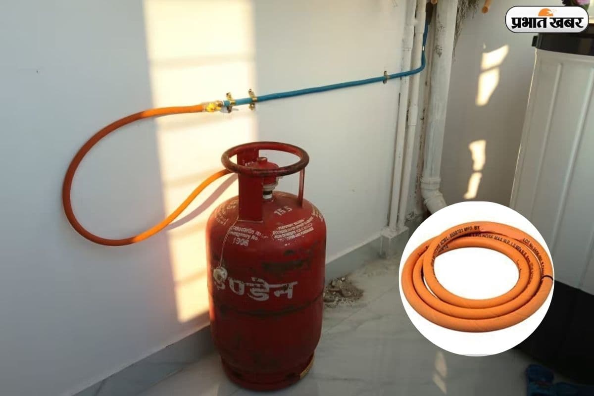 आधा भारत नहीं जानता, LPG पाइप ऑरेंज कलर का ही क्यों होता है?