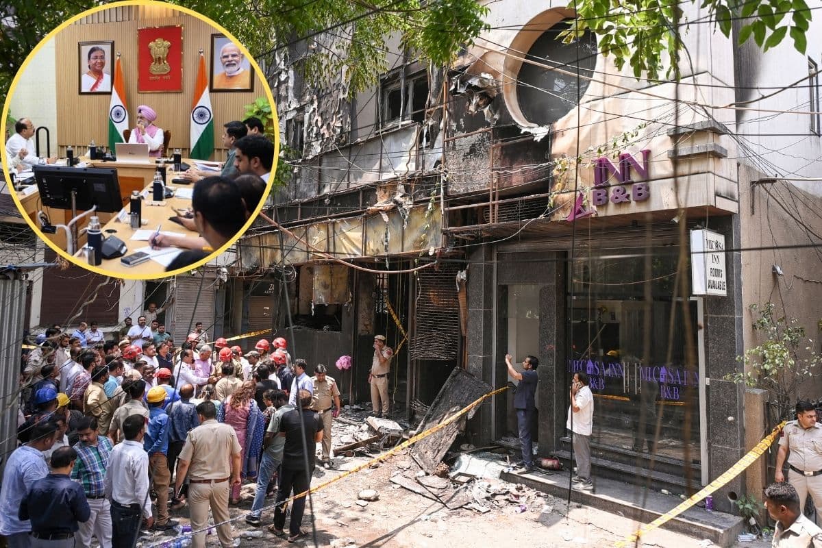 दिल्ली अग्निकांड: LG ने दिए मजिस्ट्रेट जांच के आदेश; आरोपियों के खिलाफ लुकआउट सर्कुलर जारी करने की तैयारी में पुलिस