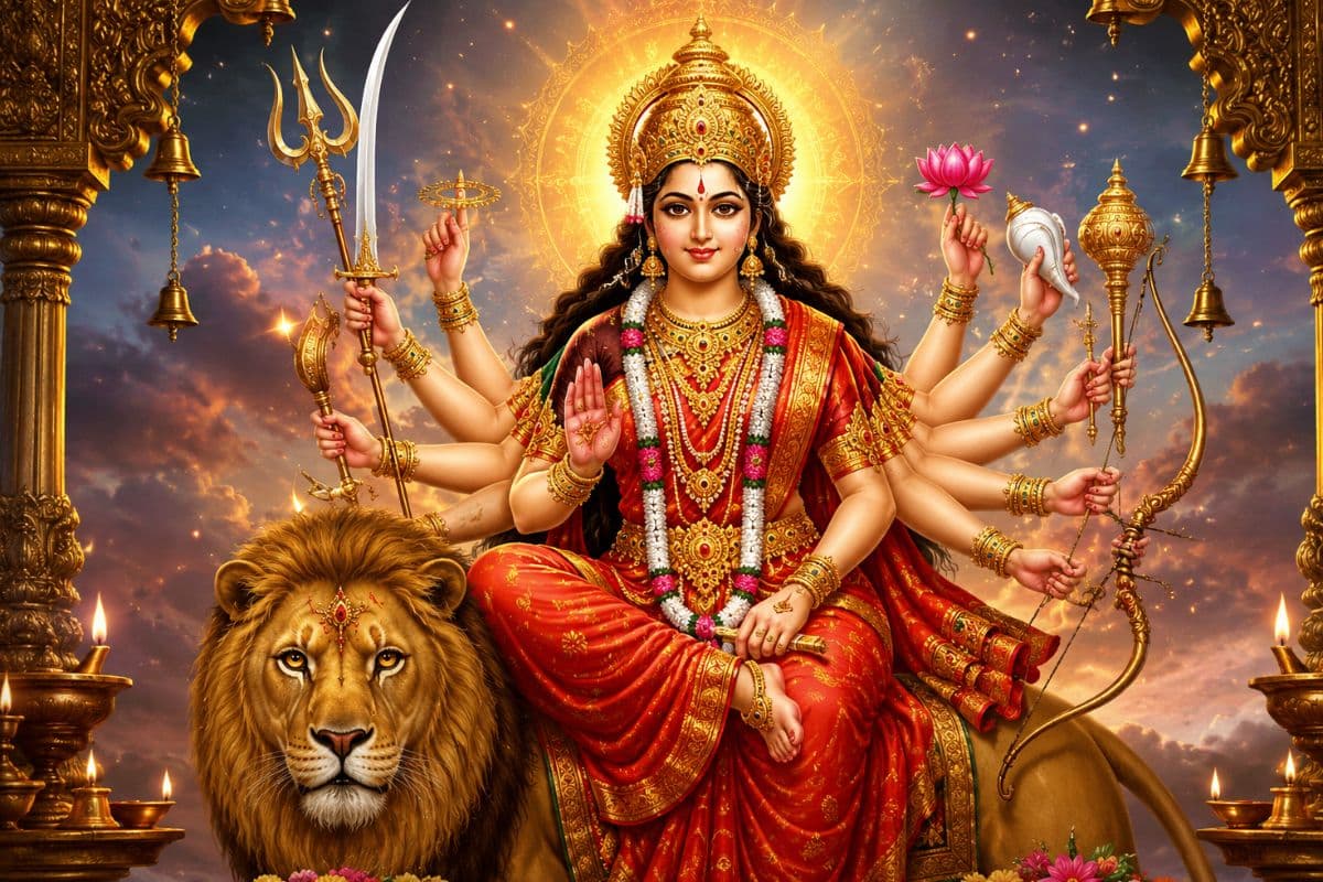 आज है मासिक दुर्गाष्टमी, करें मां दुर्गा चालीसा का पाठ, जीवन में आएगी समृद्धि