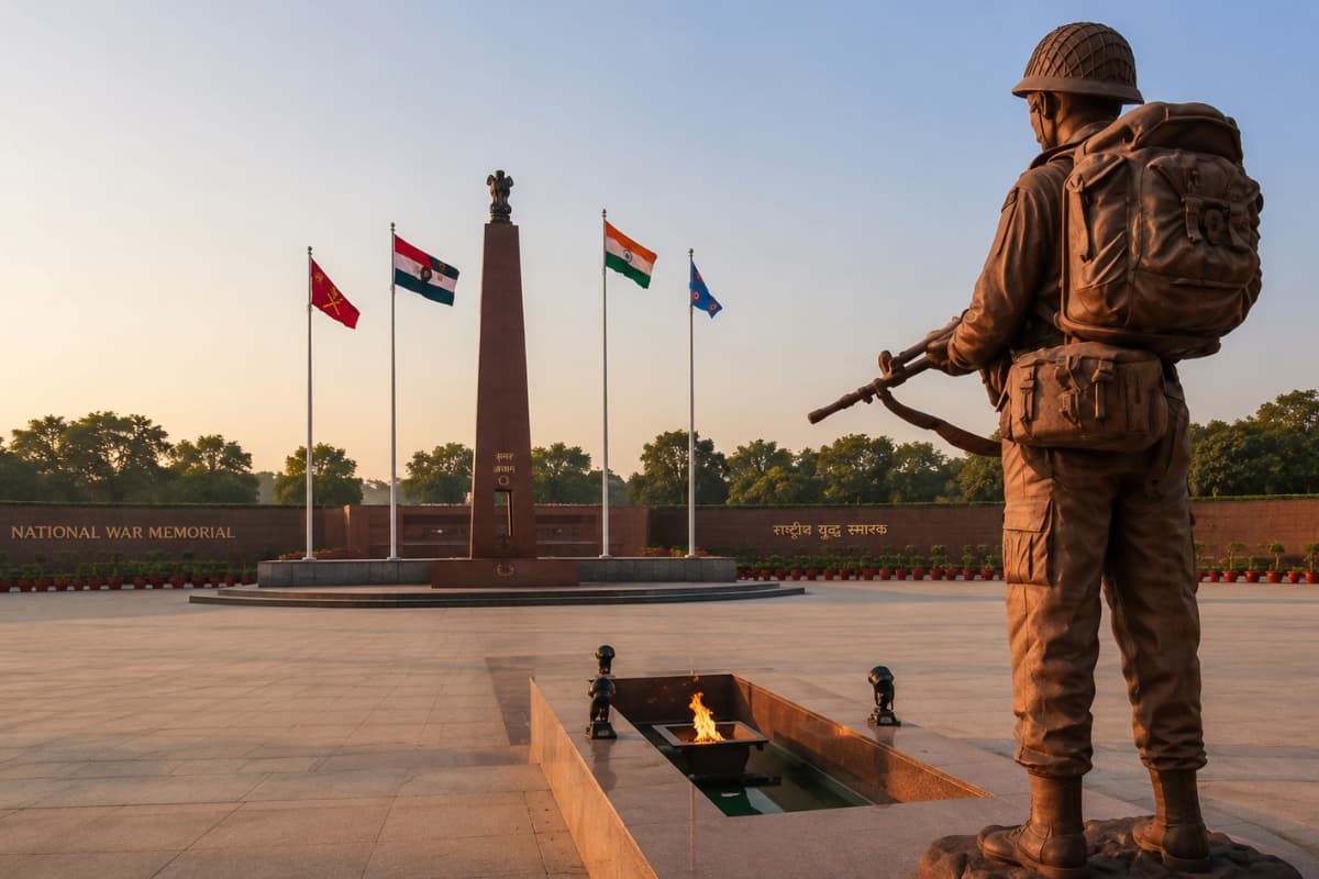 ऑपरेशन सिंदूर में शहीद हुए 6 जवानों के नाम पहली बार सामने आए, राष्ट्रीय युद्ध स्मारक पर दर्ज हुई वीरों की गाथा