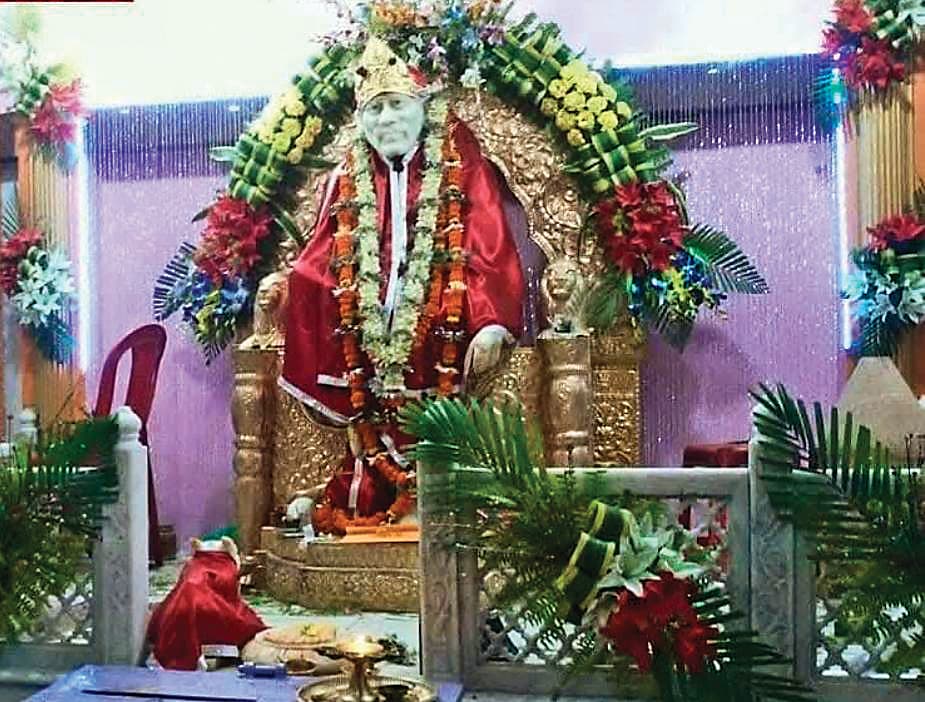 नवादा श्री साईं बाबा मंदिर में उमड़ती है भक्तों की भीड़, गुरुवार को होती है विशेष पूजा