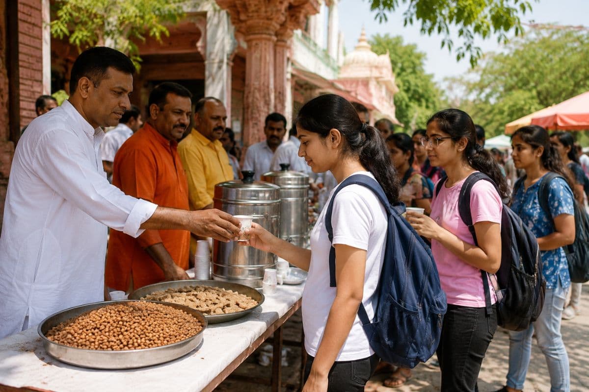 NEET परीक्षा के दिन भूखे-प्यासे नहीं रहेंगे छात्र, बिहार के मंदिरों में मिलेगा मुफ्त पानी-चना-गुड़