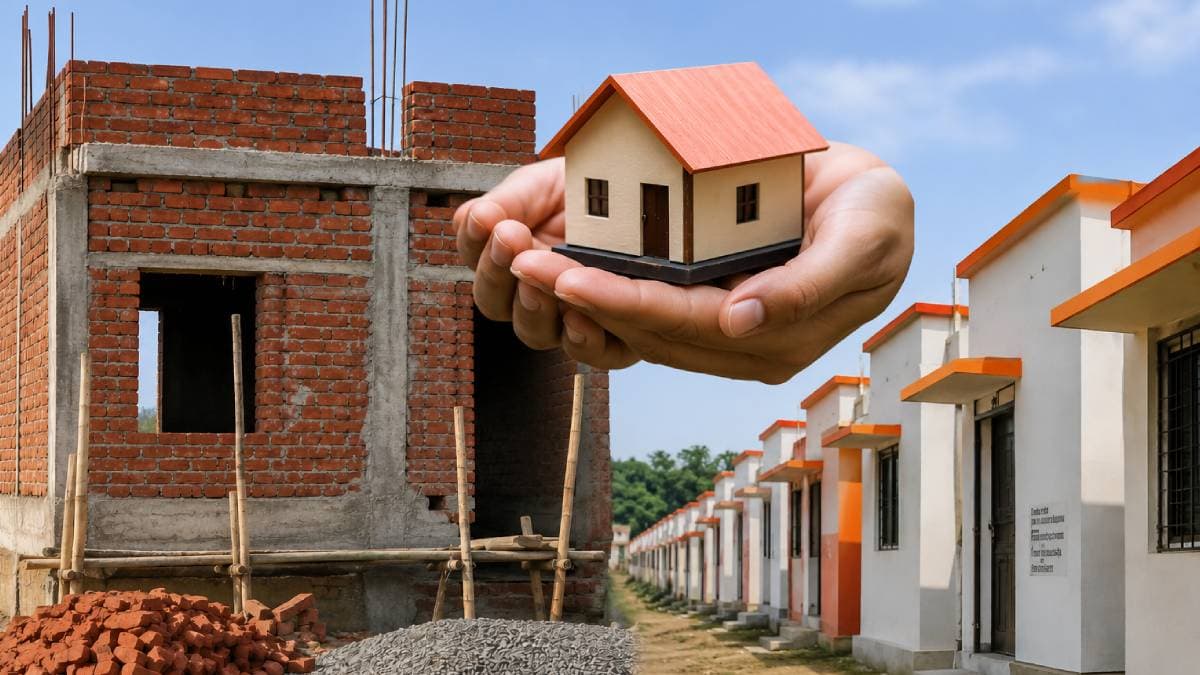 नालंदा में पीएम आवास योजना की रफ्तार धीमी, तीन किस्तें मिलने के बाद भी सिर्फ 10,814 मकान हुए पूरे