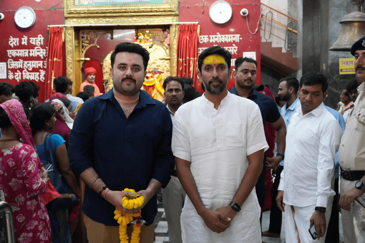 रामलला के मूर्तिकार अरुण योगीराज बनाएंगे 18 फीट ऊंची नंदी प्रतिमा, केसरिया पहुंचे शिल्पकार