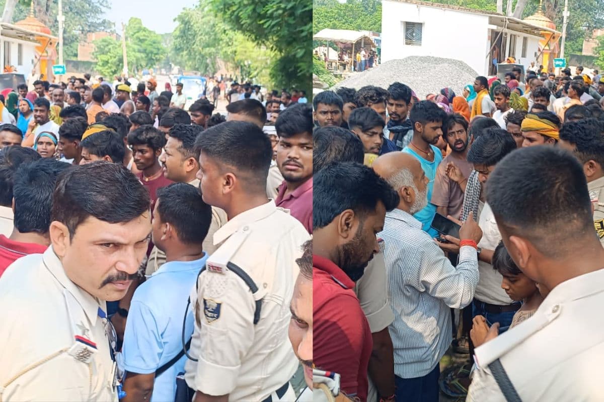 सारण में रास्ते को लेकर दो पक्षों में मारपीट, आधे घंटे तक हुई पत्थरबाजी, चाय दुकान तोड़ी, भारी बवाल