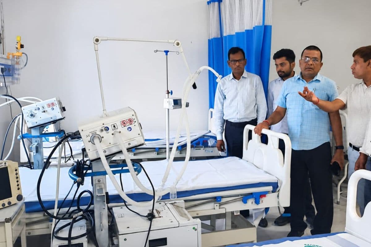 सीवान सदर अस्पताल में मिलेगी ICU की सुविधा, 30 जून से होगा शुरू, 4 बेड तैयार