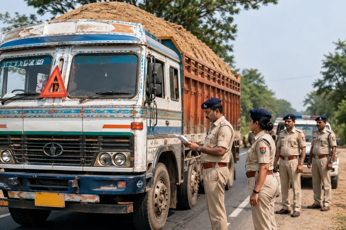 गयाजी में 10 जून से खनिज परिवहन का नया नियम लागू, लघु खनिज वाहनों के लिए ट्रांजिट पास अनिवार्य