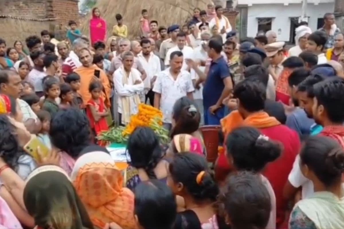 CISF जवान का शव पहुंचा जहानाबाद, पिता बोले-अब हम केकरा भरोसे रहब