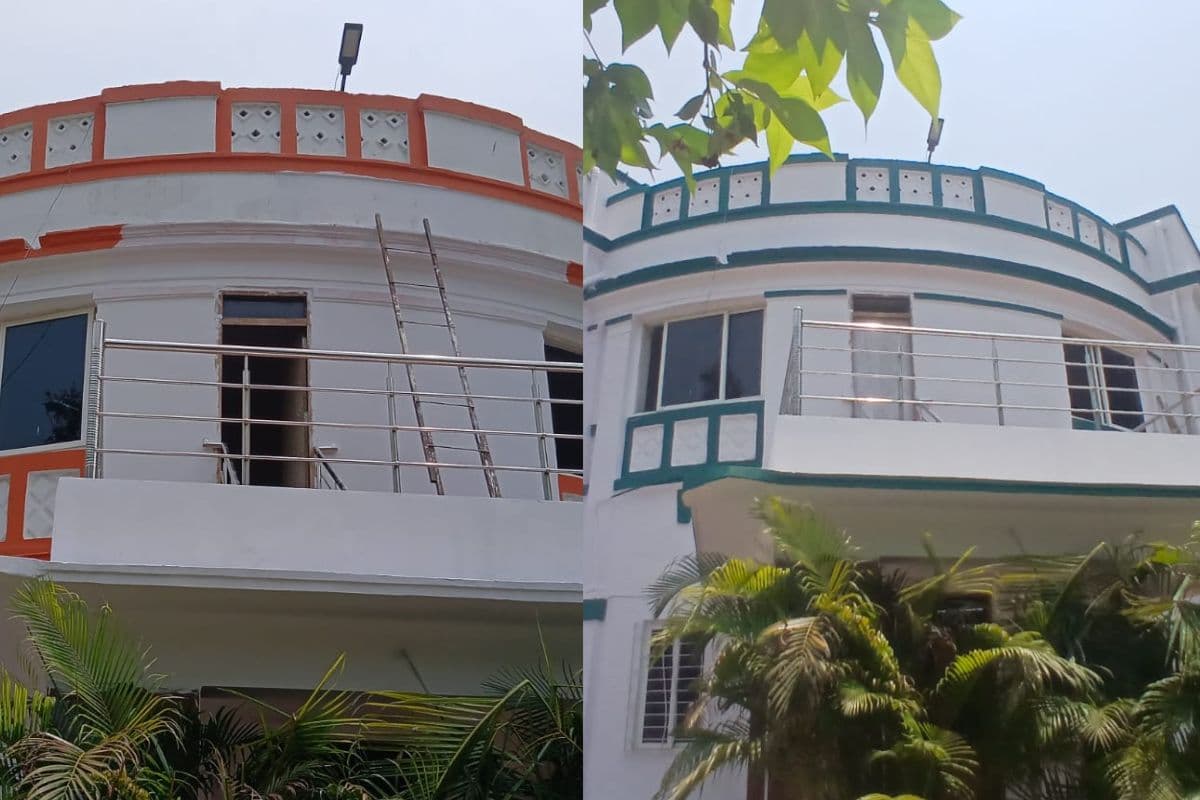 पहले था भगवा अब हो गया हरा, लालू-राबड़ी की एंट्री से पहले बदला 39 हार्डिंग रोड बंगले का रंग