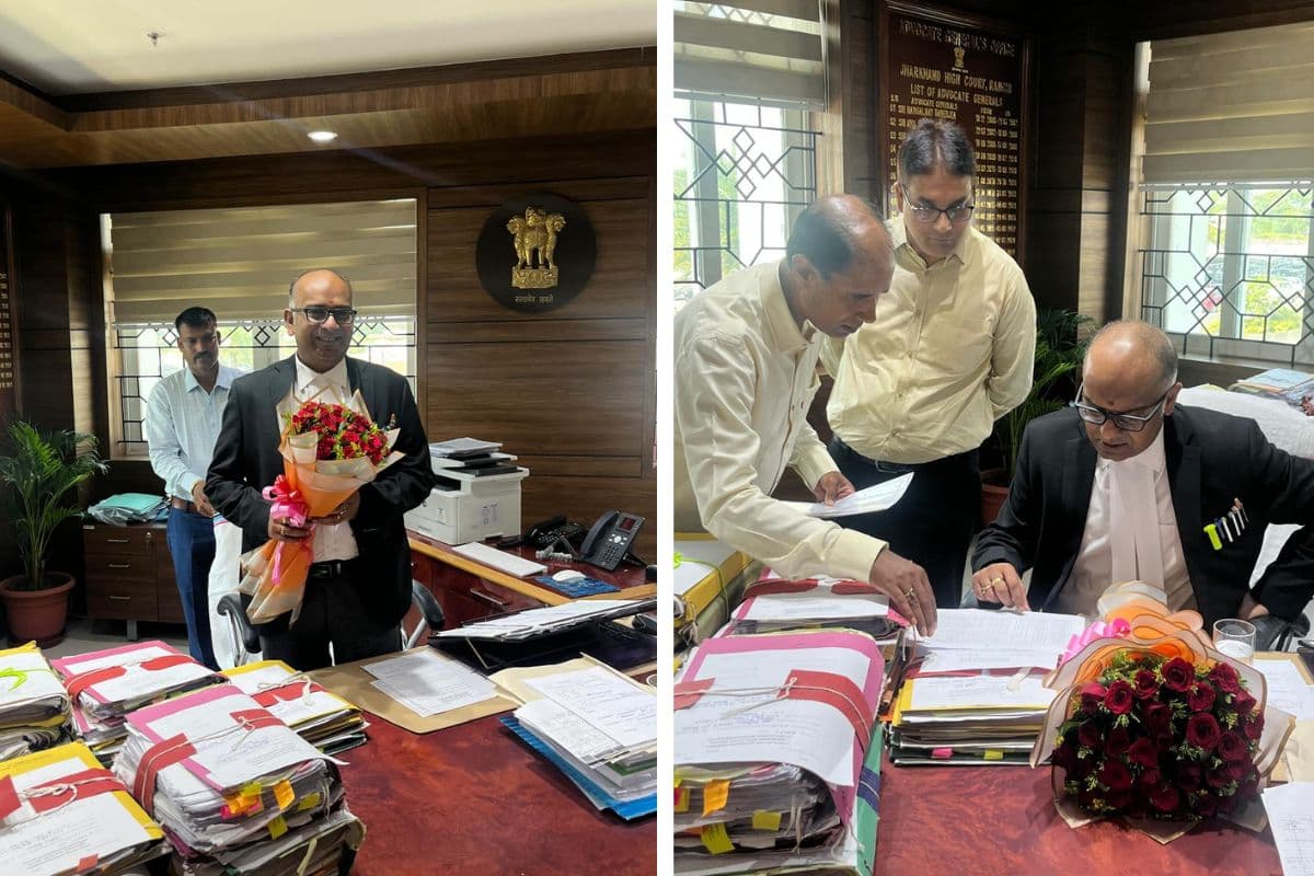 झारखंड के नए एडवोकेट जनरल रोहितश्य रॉय ने संभाला पदभार 