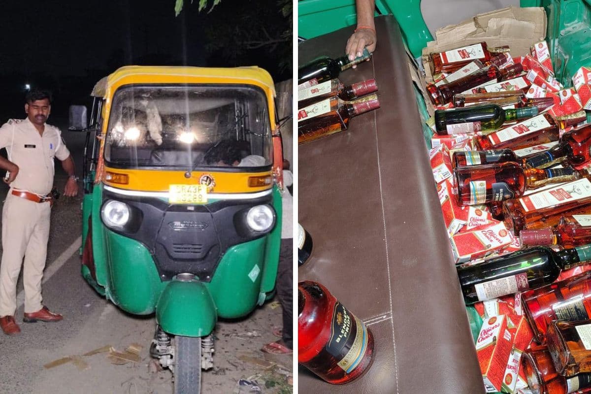 बंगाल से लाई जा रही ब्रांडेड शराब की खेप जब्त, टेंपू से बरामद विदेशी शराब के साथ चार गिरफ्तार