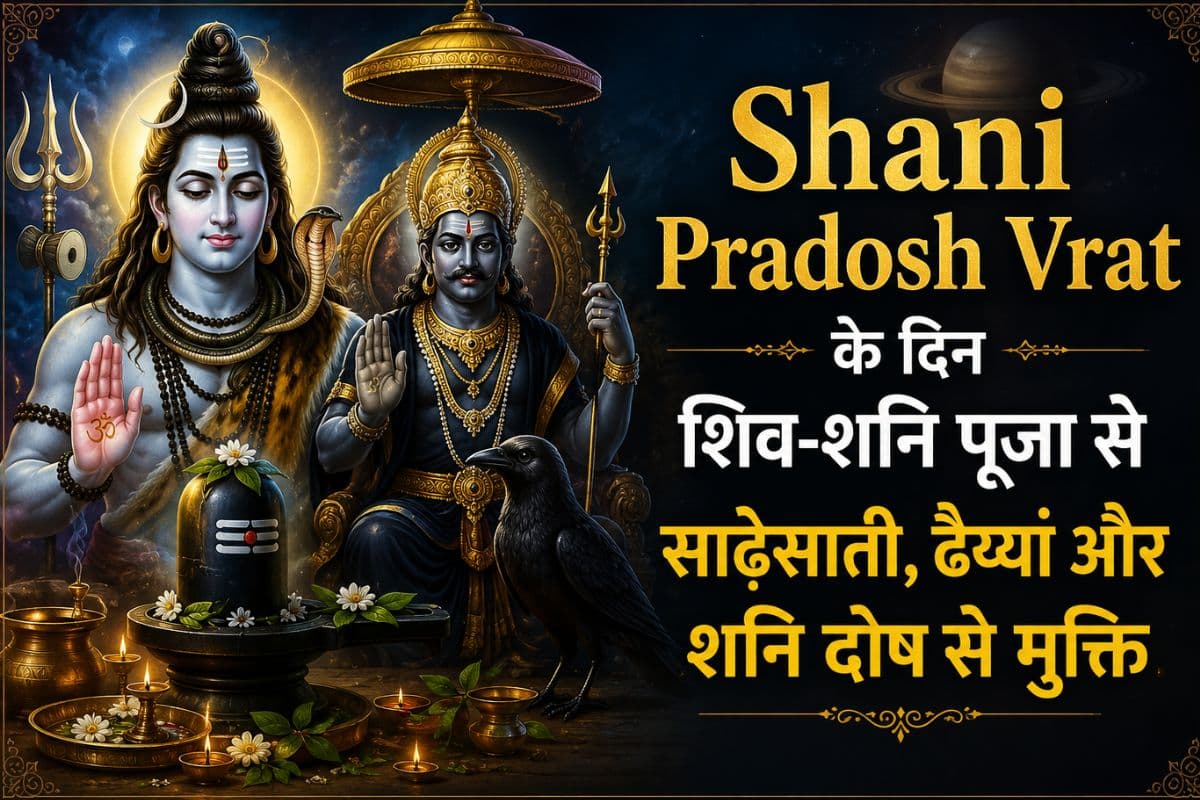 साल के आखिरी शनि प्रदोष पर करें ये उपाय, साढ़ेसाती-ढैय्या से मिलेगी राहत