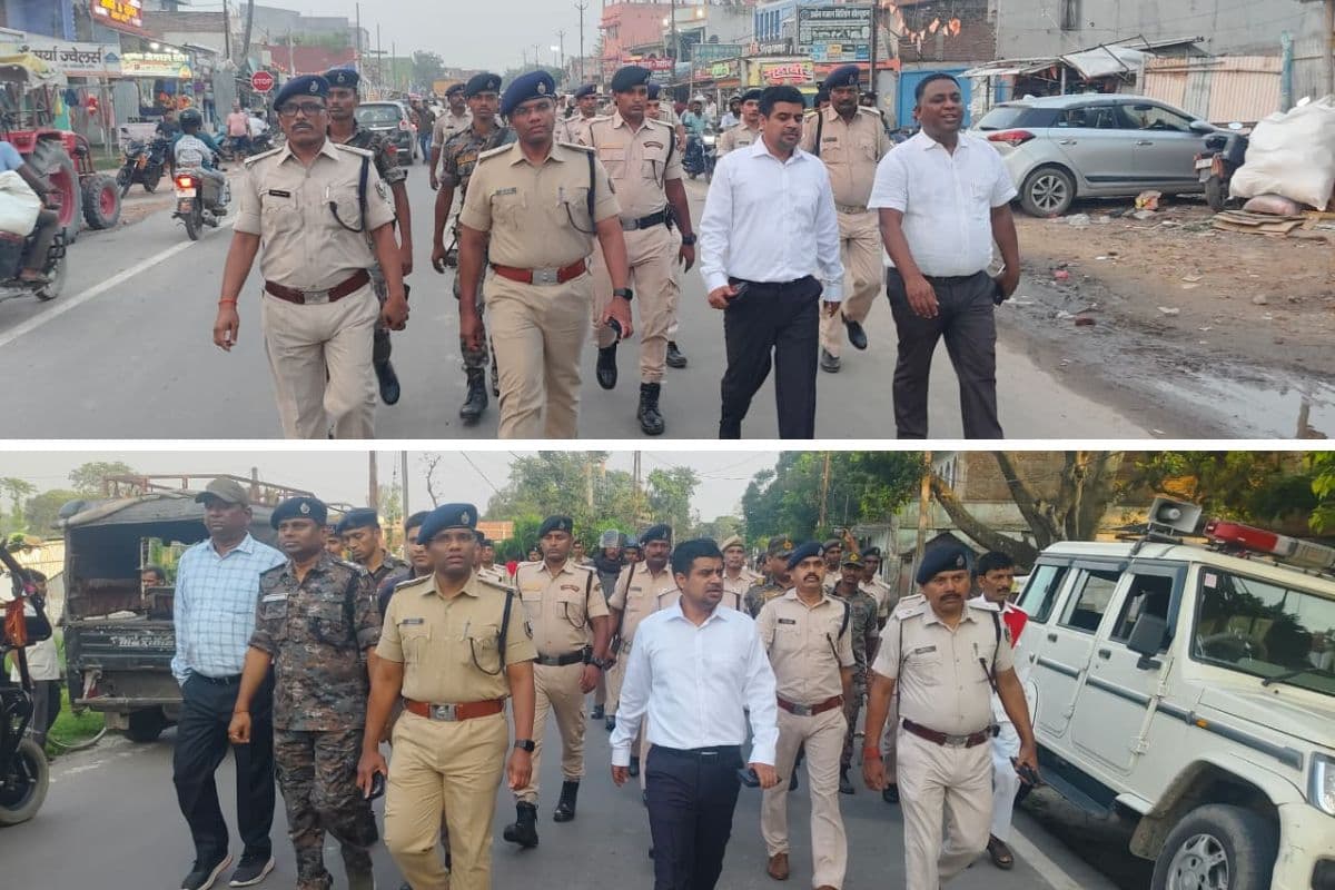 सुपौल में मुहर्रम को लेकर प्रशासन अलर्ट, DM-SP ने किया फ्लैग मार्च, संवेदनशील इलाकों में बढ़ाई निगरानी