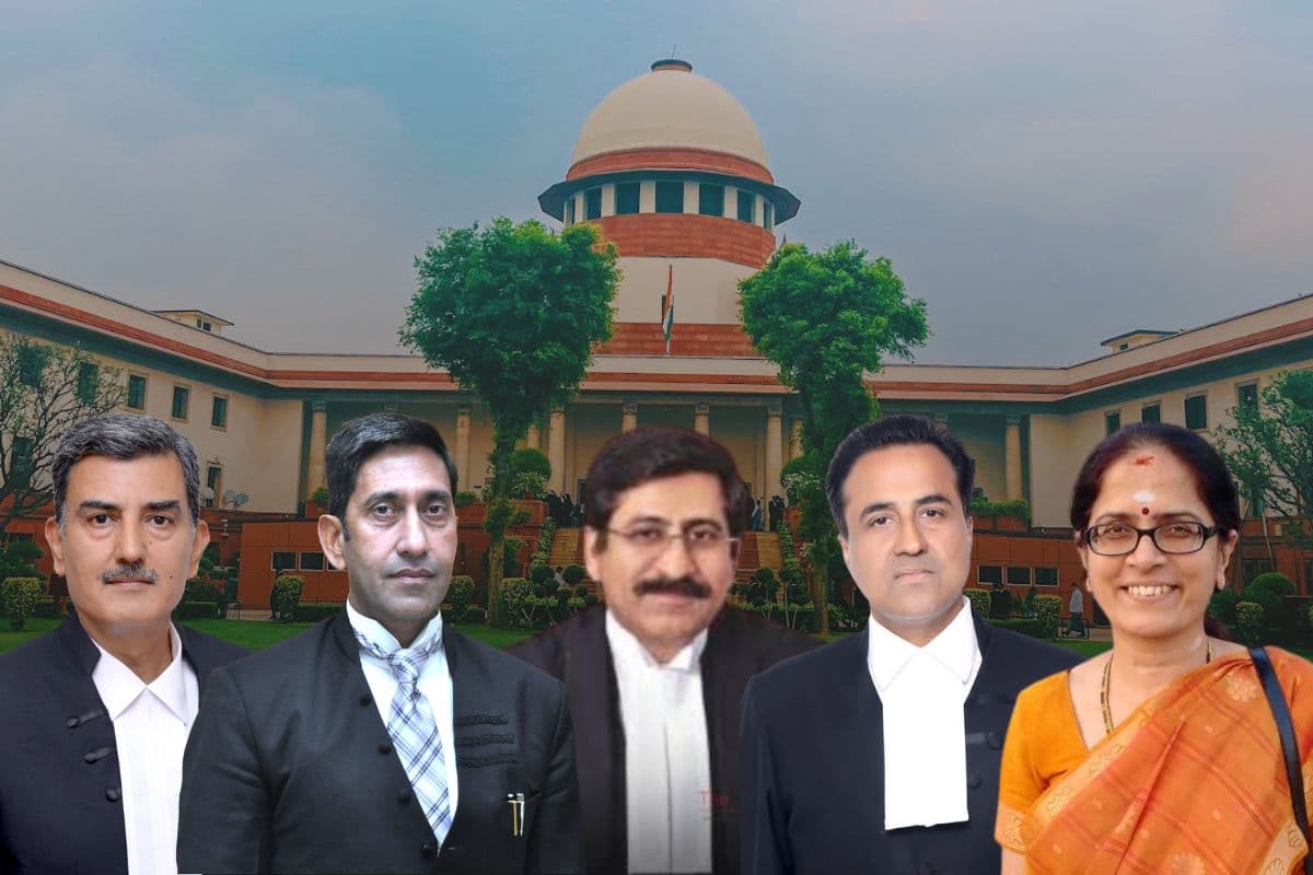 कौन हैं सुप्रीम कोर्ट में नियुक्त पांच नए जज? 4 हाईकोर्ट से पहुंचे, एक एडवोकेट को मिली जिम्मेदारी; जानें वी. मोहना के बारे में