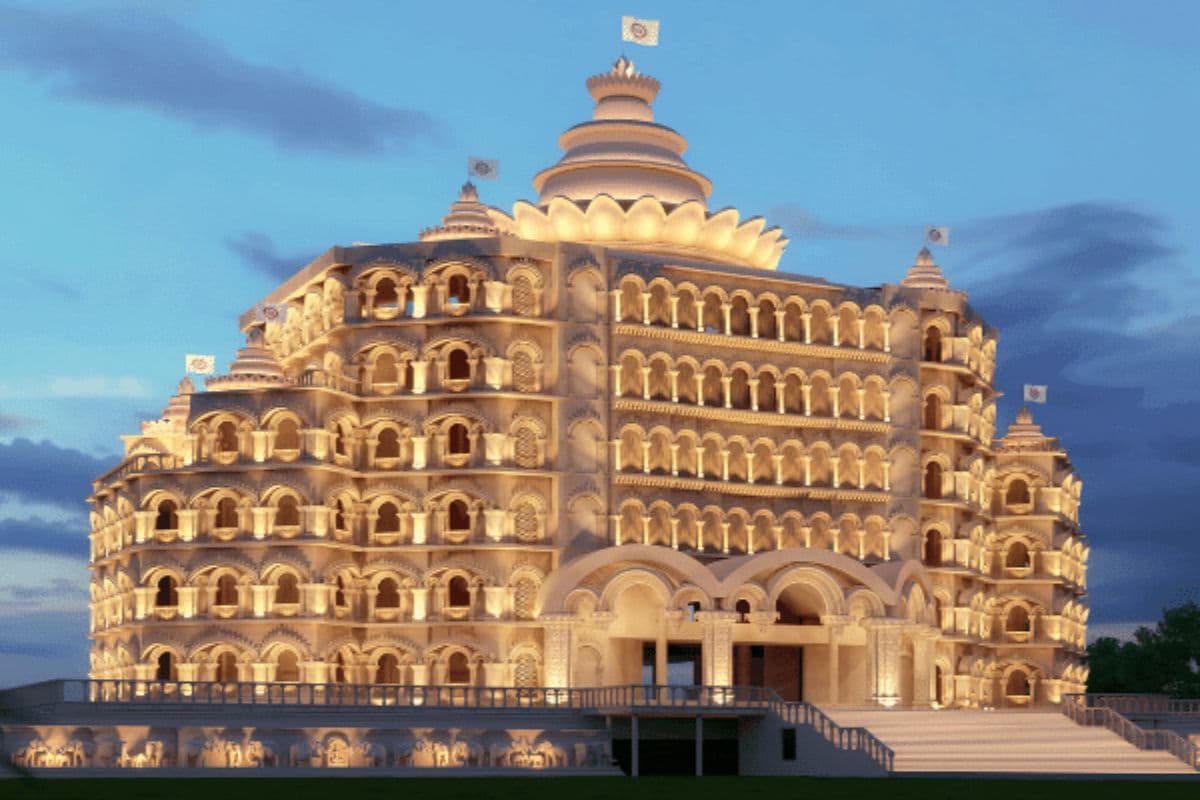 दुर्गा पूजा के अवसर पर रांची में इस बार दिखेगी वाराणसी के स्वर्वेद महामंदिर की भव्य झलक