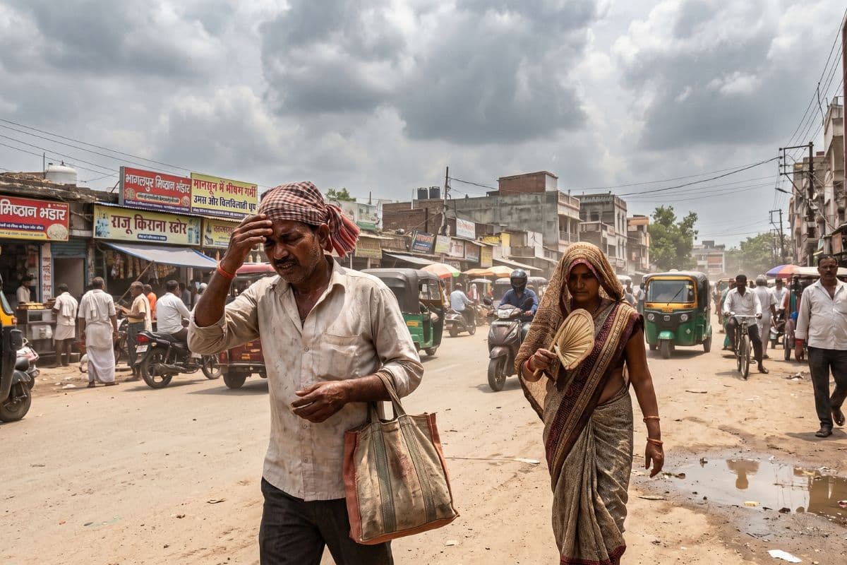भागलपुर में मानसून की सुस्त रफ्तार से बढ़ी उमस, मौसम विभाग ने 30 जून तक जताई हल्की बारिश की संभावना