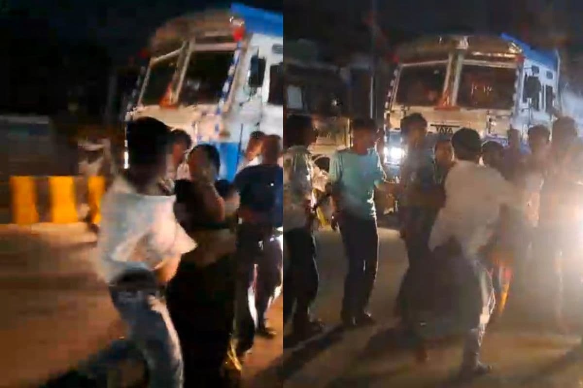 पटना के फुलवारी शरीफ में दो गुटों की हिंसक भिड़ंत, सड़क पर चले तलवार-चाकू
