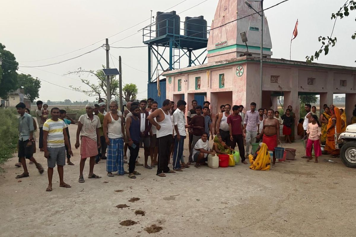 छोटका रामडीहरा में ट्रांसफार्मर जलने से नल-जल योजना ठप, पानी संकट गहराया
