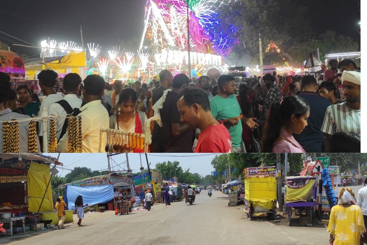 मलमास मेला अब अंतिम दौर में, रात को उमड़ रही हैं रिकॉर्ड भीड़, दिन में भीषण गर्मी से वीरान