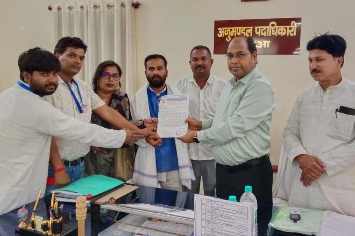 महुआ बाजार में बढ़ते जाम के खिलाफ मानवाधिकार संगठन ने उठाई आवाज