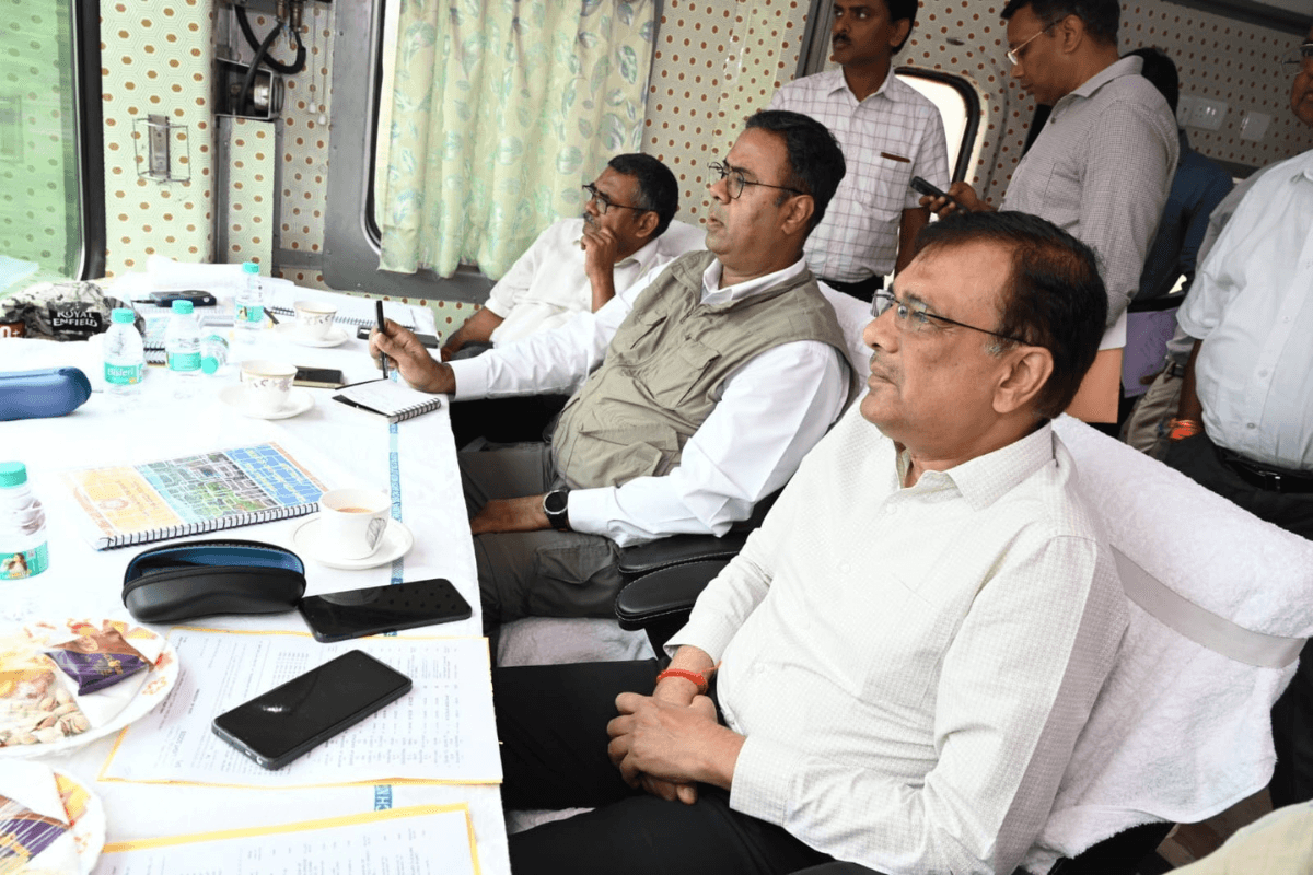 बिहार के NTPC प्लांट्स को मिलेगा भरपूर कोयला: रेलवे GM ने किया गुरपा-गझंडी घाट का निरीक्षण