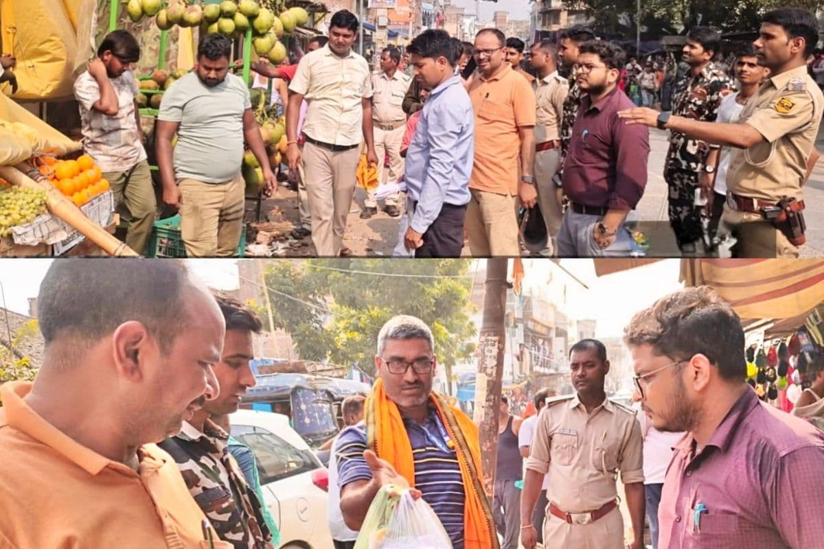 सिंगल यूज प्लास्टिक के खिलाफ छापेमारी, महनार में नगर परिषद का बड़ा एक्शन, अतिक्रमण पर भी चला बुलडोजर