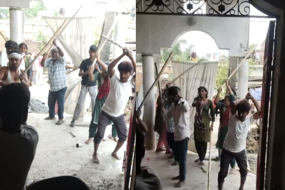 जमीन के टुकड़े के लिए बहा खून, दो पक्षों के बीच संघर्ष में दो घायल, मकान निर्माण के दौरान हमला