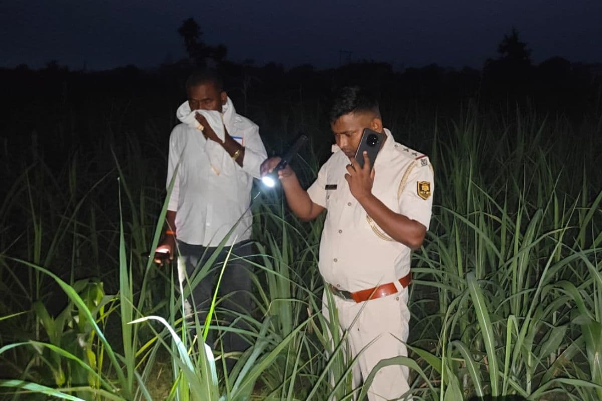 हत्या के बाद सिर लेकर फरार हुए अपराधी, गन्ने के खेत से मिला युवक का शव, सिर की तलाश जारी