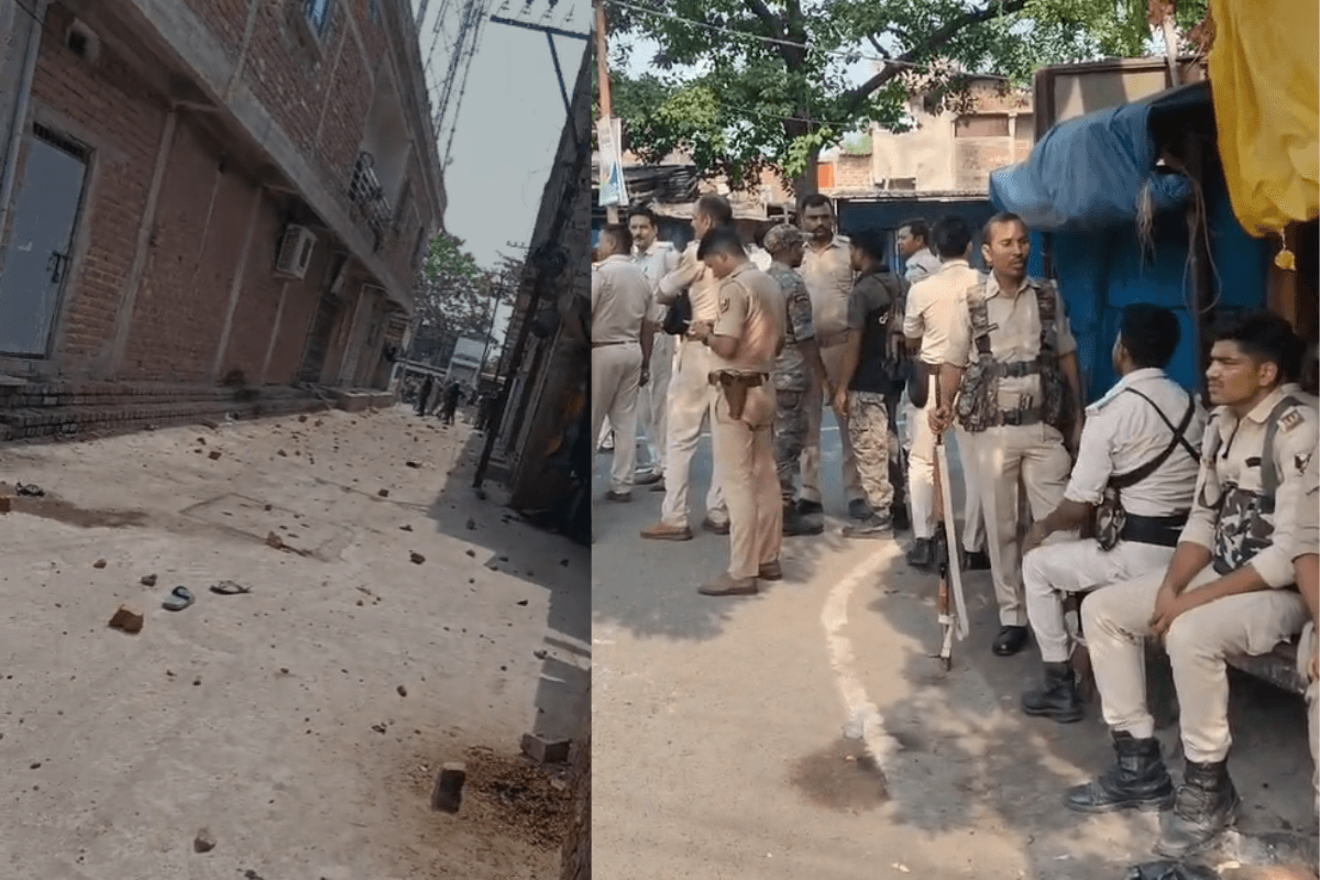 नालंदा में डिग्री कॉलेज की मांग पर बवाल: प्रदर्शनकारियों का पुलिस पर पथराव, कई जवान घायल, 10 से अधिक गिरफ्तार