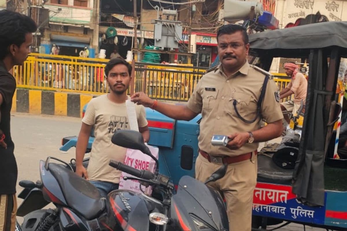 जहानाबाद: वाहन चेकिंग अभियान में सख्ती, एक सप्ताह में 2.35 लाख से अधिक का जुर्माना वसूला