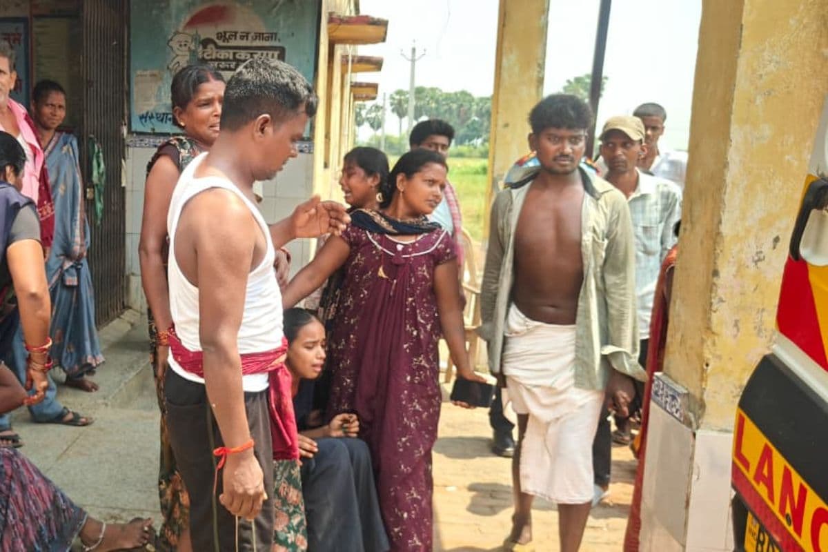 बिंद थाना क्षेत्र में रफ्तार का कहर, बाइक सवार गंभीर रूप से जख्मी