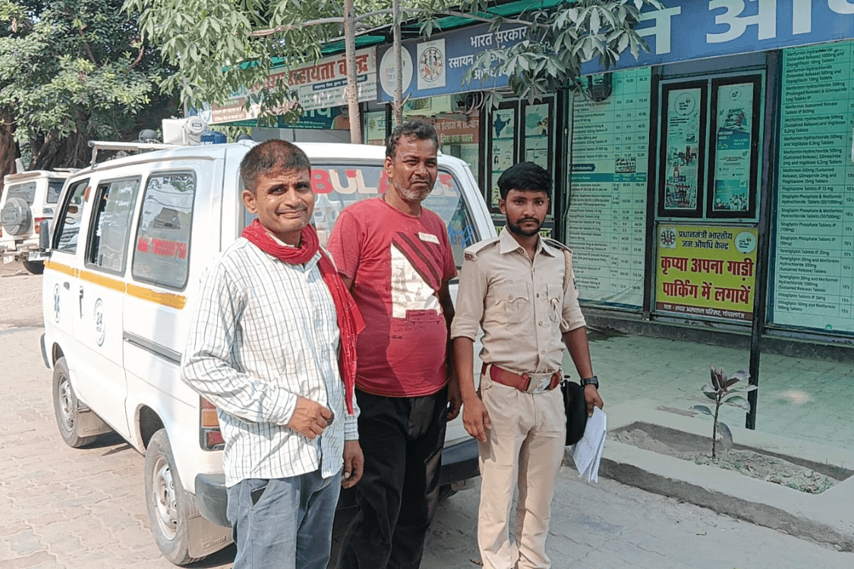 गोपालगंज के कटेया इनरवा पुल पर अज्ञात वाहन की टक्कर से बाइक सवार की मौत
