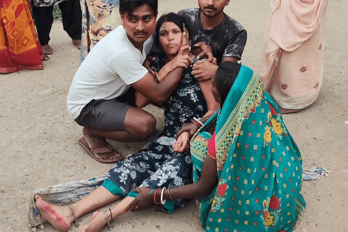 नवादा में टेंपो सीखने के चक्कर में गई जान! रजौली में वाहन पलटने से किशोर की मौत