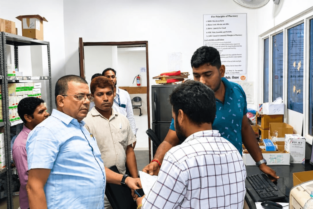 सीवान अस्पताल में सिविल सर्जन के औचक निरीक्षण से खुली पोल, गायब मिले कई जरूरी इंजेक्शन